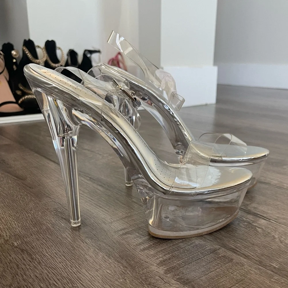 Layla Platform Heels - Picture 1 of 4
